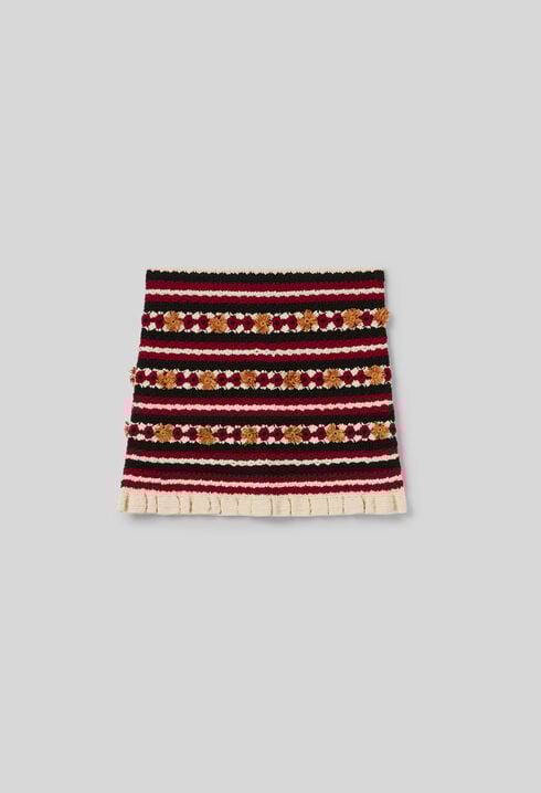 Crochet Mini Skirt