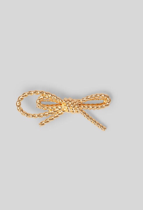 Twisted knot barrette