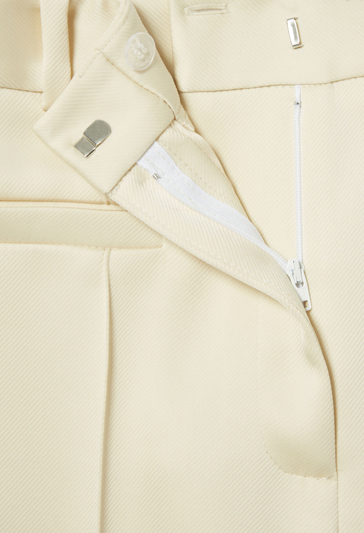 Straight-leg tailored trousers