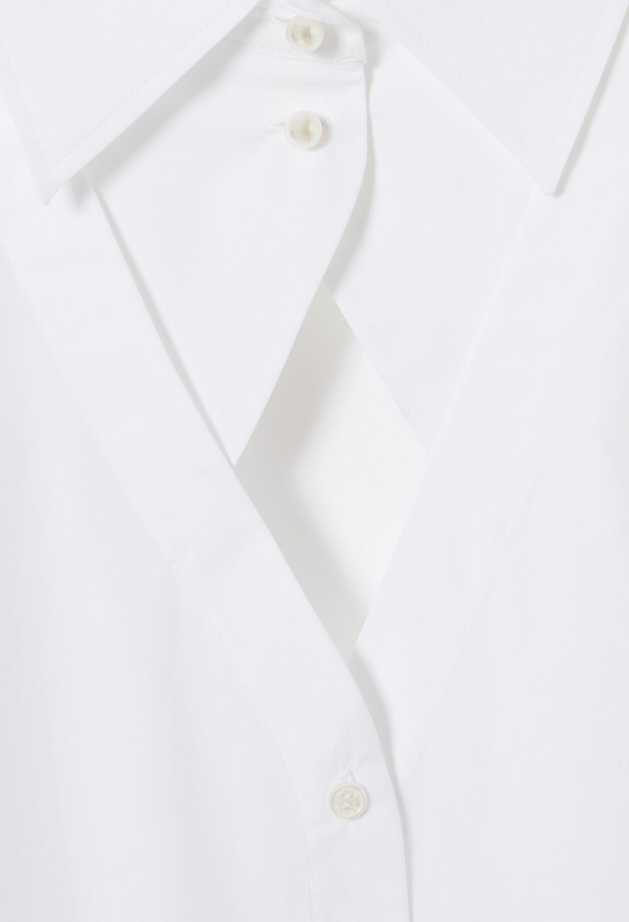 Cotton poplin shirt