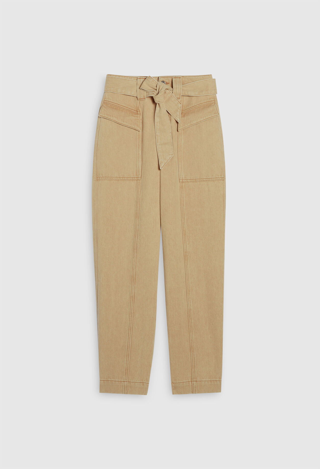 Slightly baggy straight-cut jeans