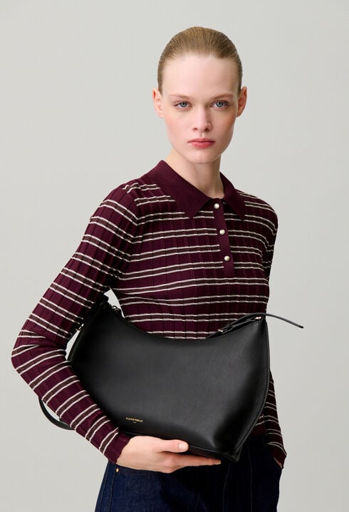 Soft smooth leather bag