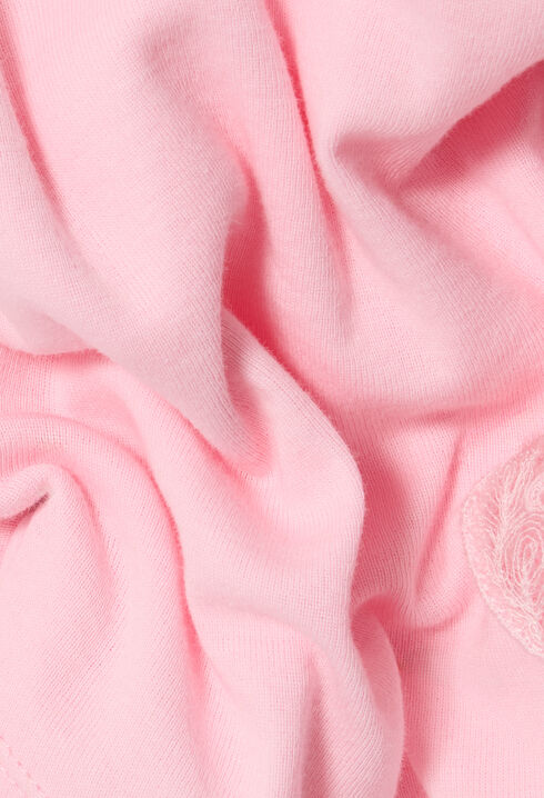 Pink Asymmetric Top in 100% Cotton