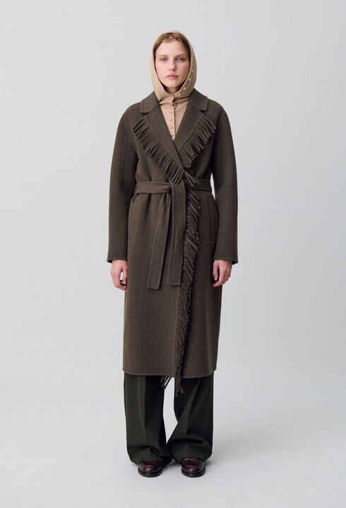 Fringed Long Coat