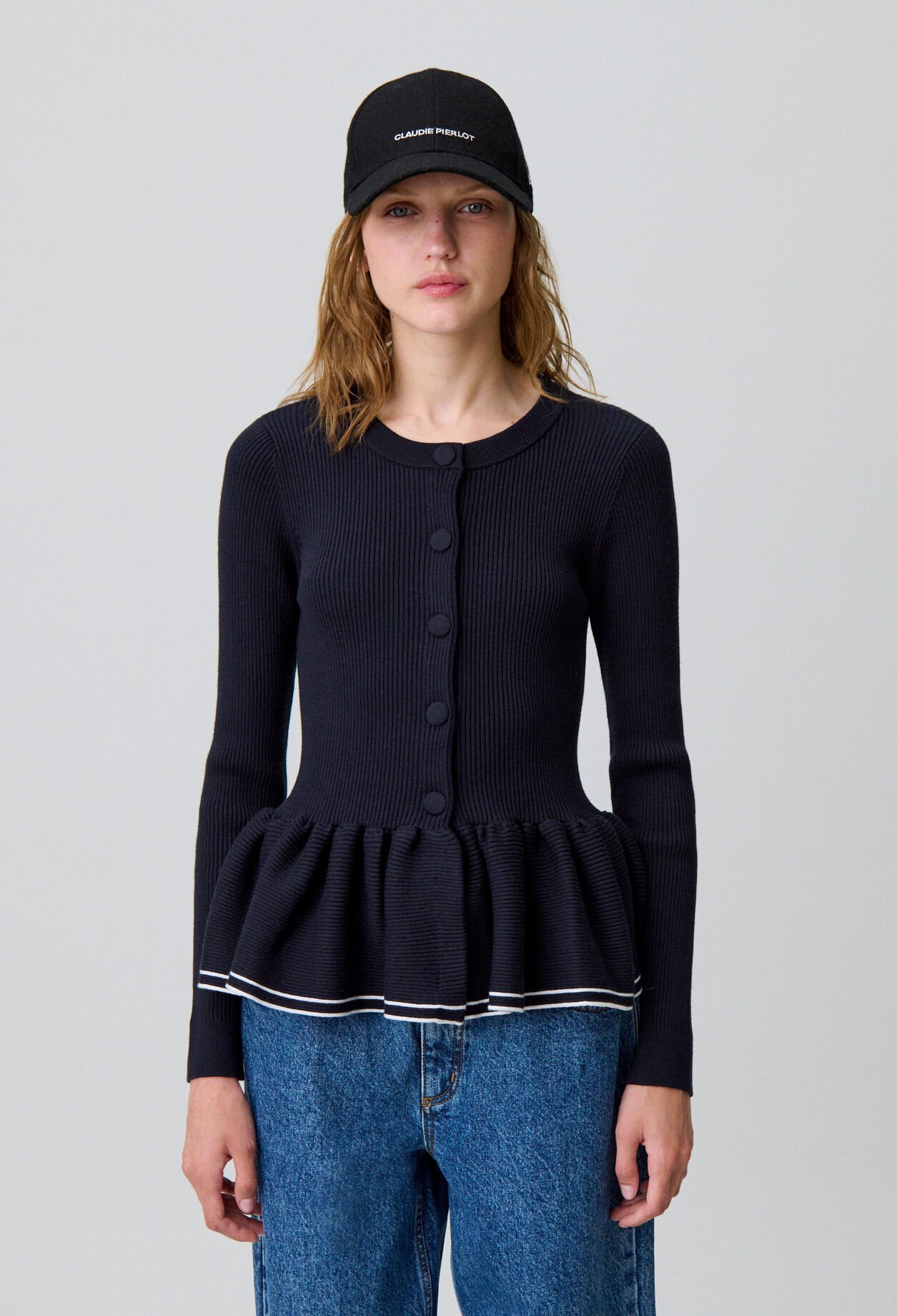 Fitted Knit Cardigan