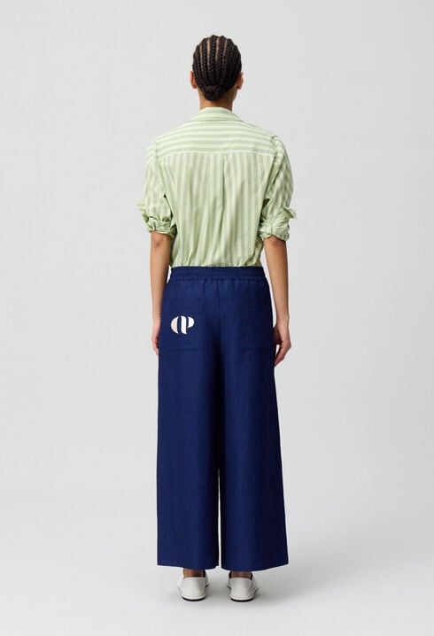 Wide Lightweight Trousers