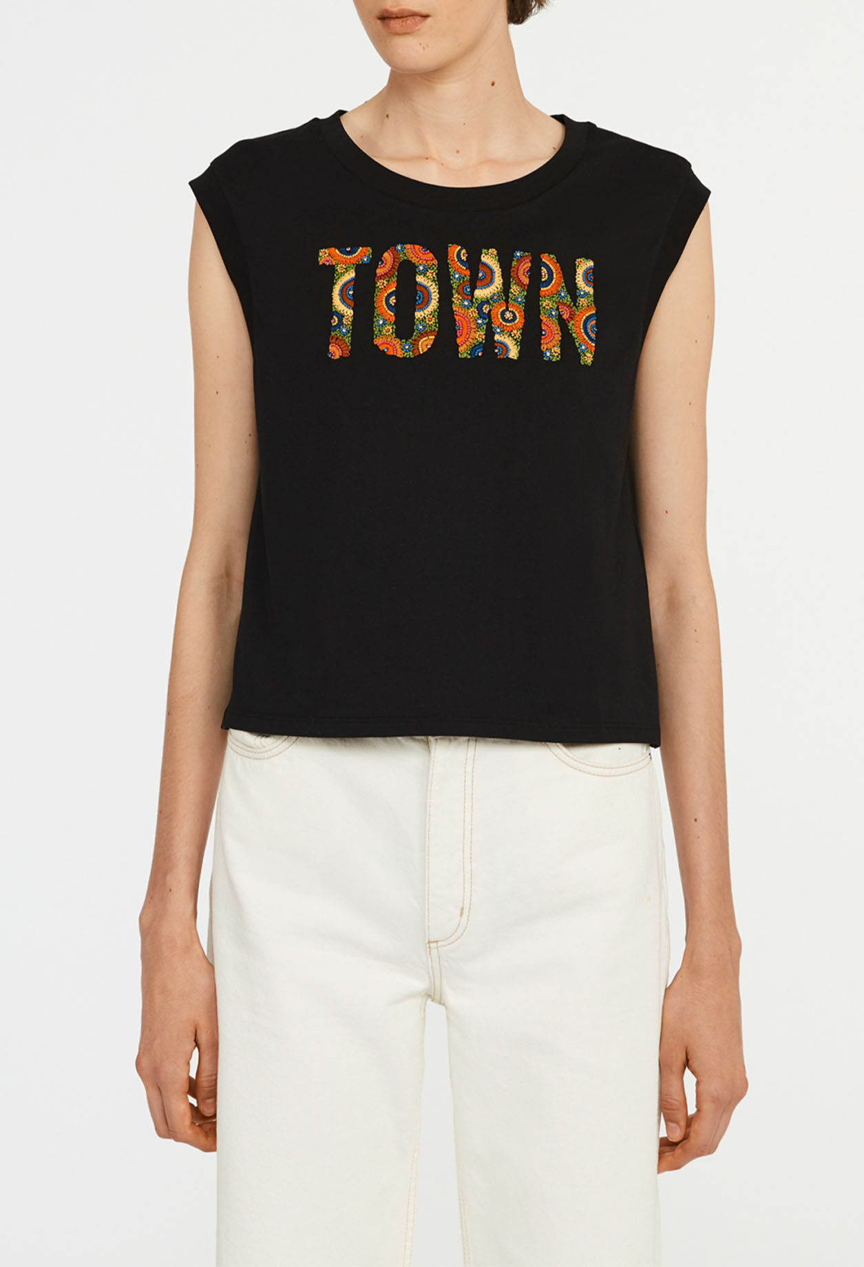 Embroidered t-shirt