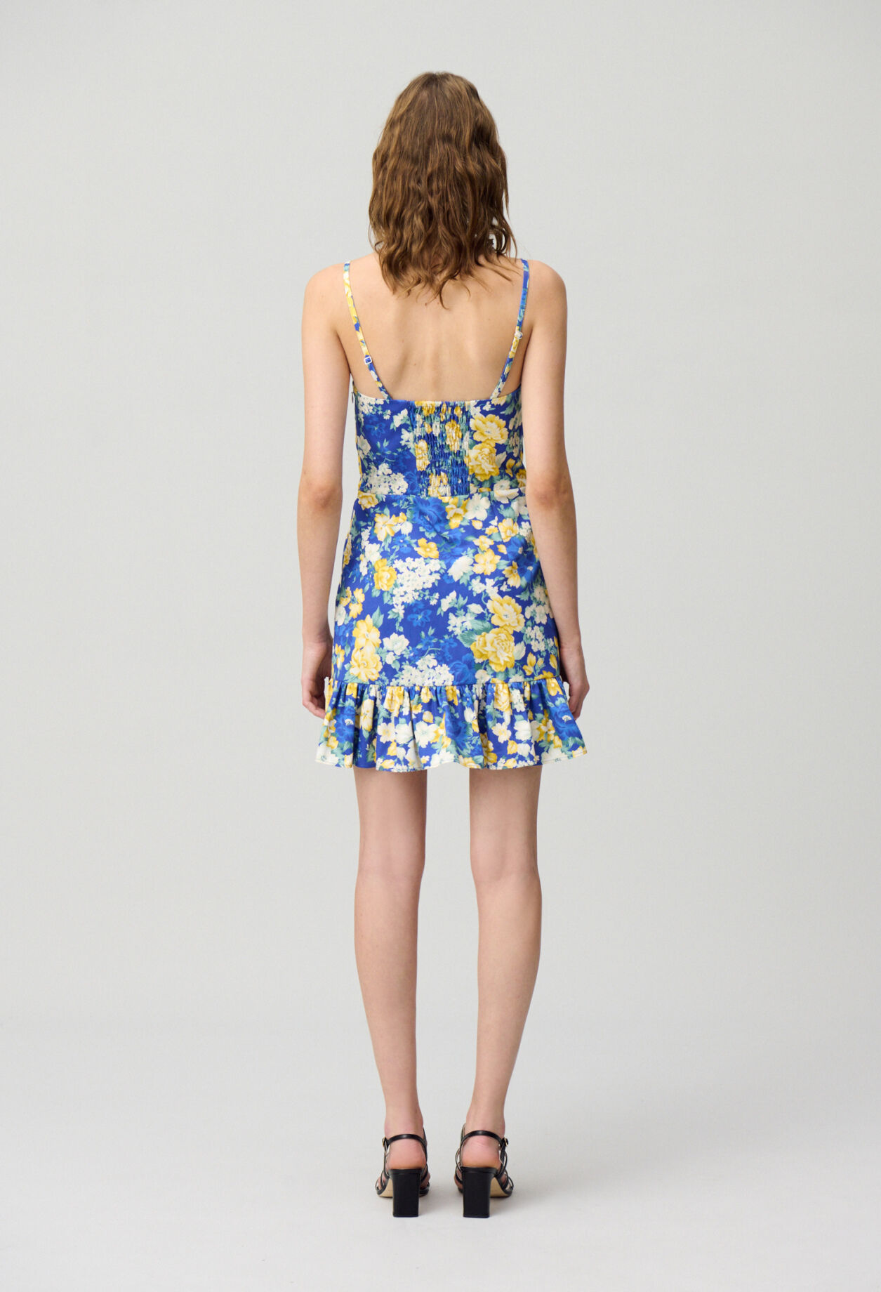 Frilled Short Dress