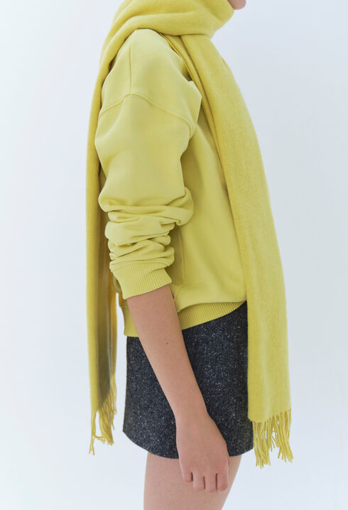 Oversized Claudie Print Sweatshirt
