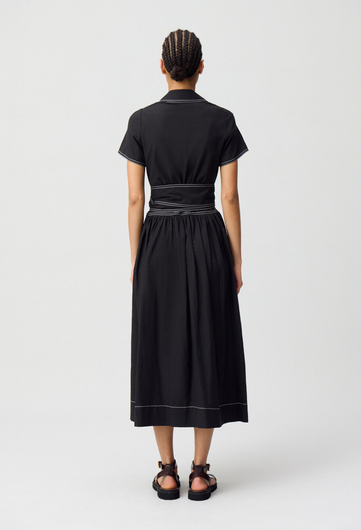 Belted Maxi Dress