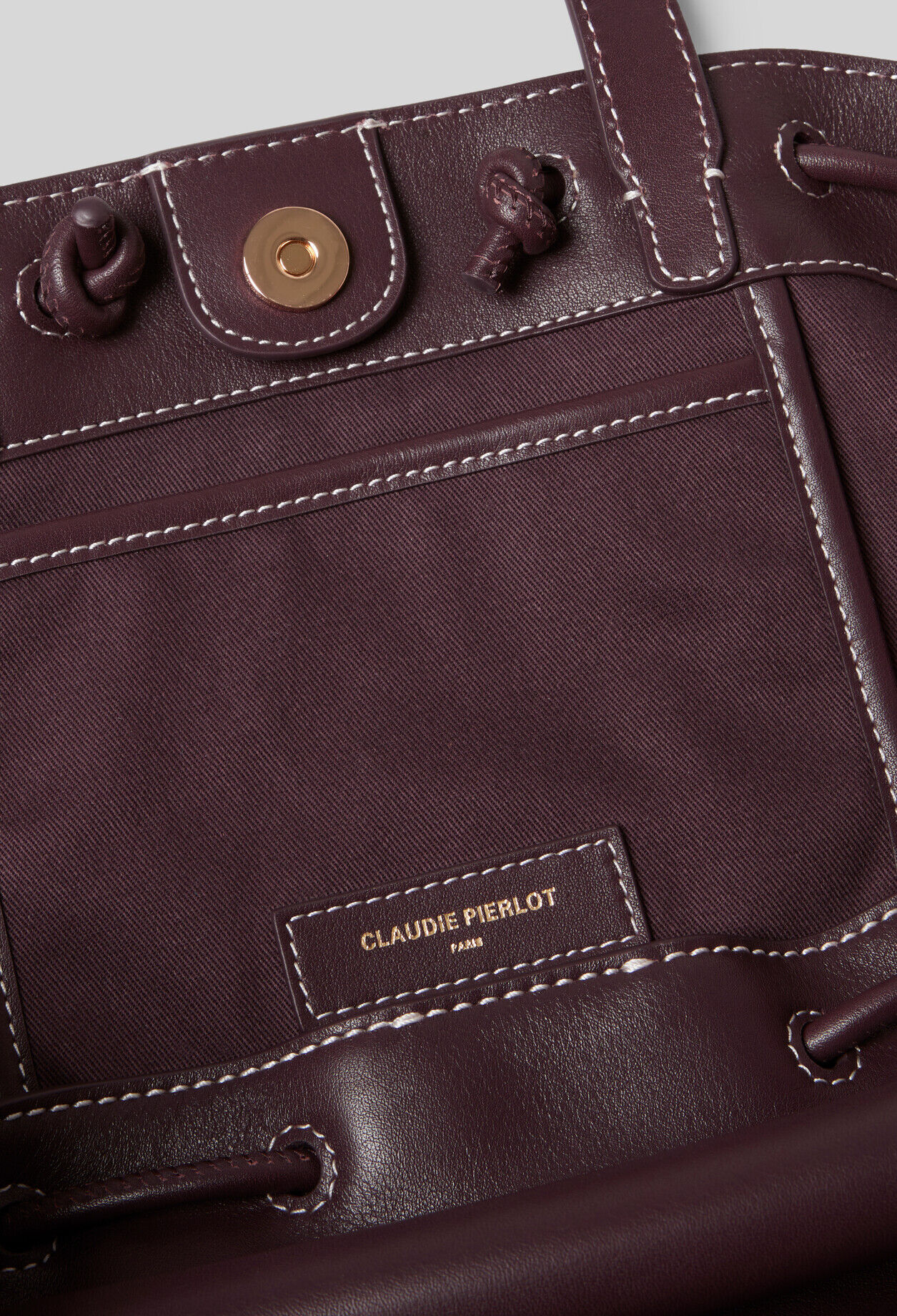 Sleek Leather Tote Bag