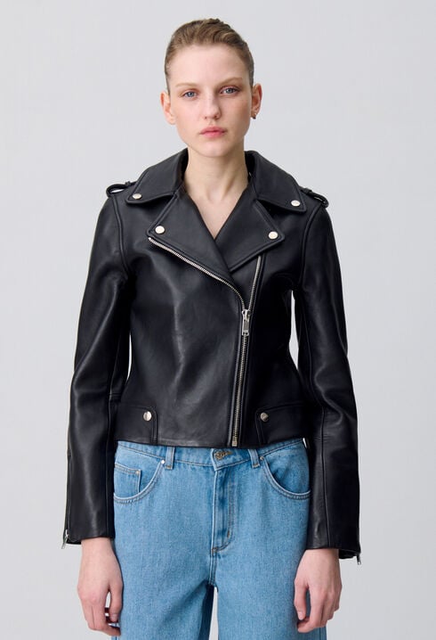 Leather jacket