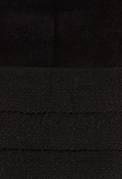 Velvet knit skirt