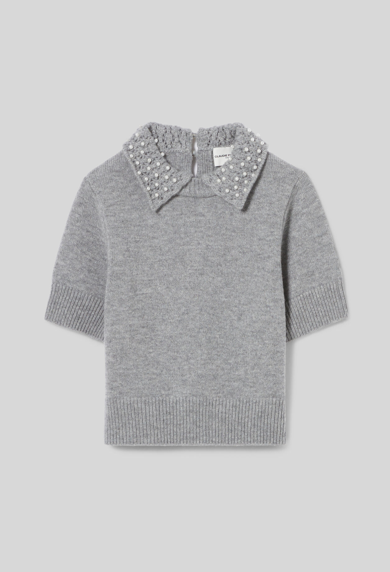Short knitted top