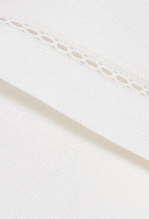 Ecru sailor collar top