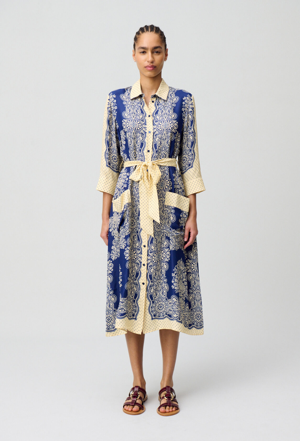 Printed Maxi Dress