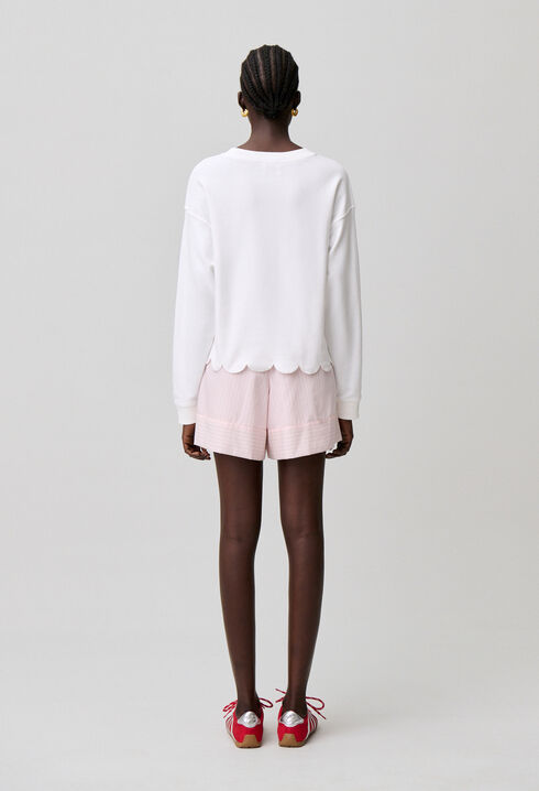 Cotton sweatshirt