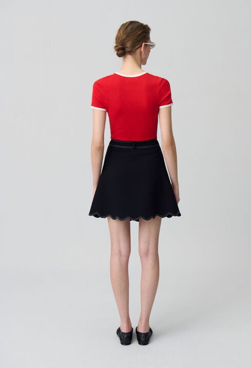 Mini Wrap Skirt