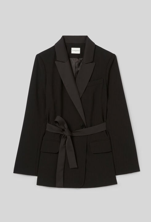 Belted Tailored Jacket