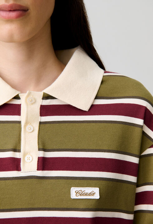Relaxed fit polo shirt