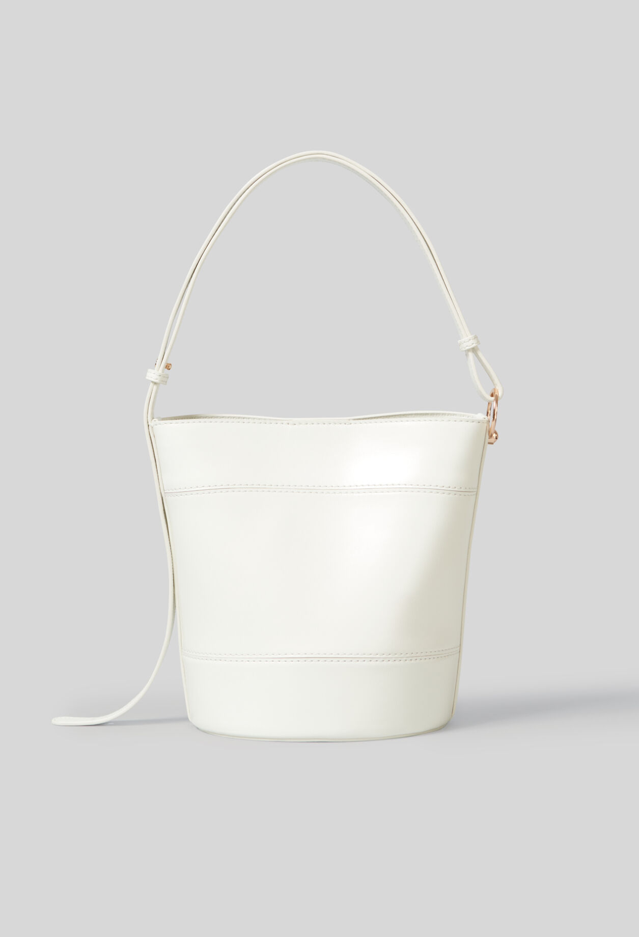 Solveig leather bucket bag