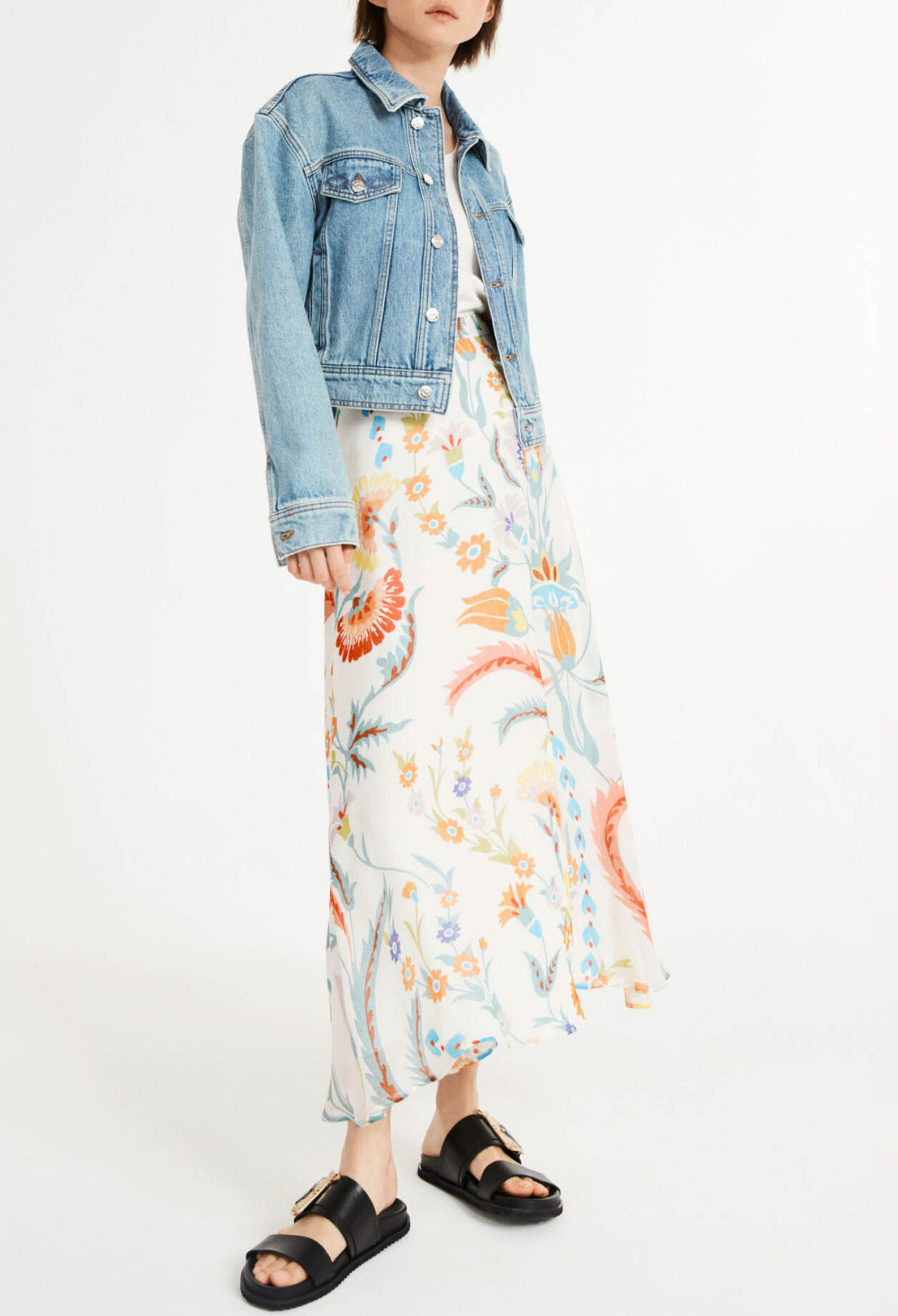 Print skirt