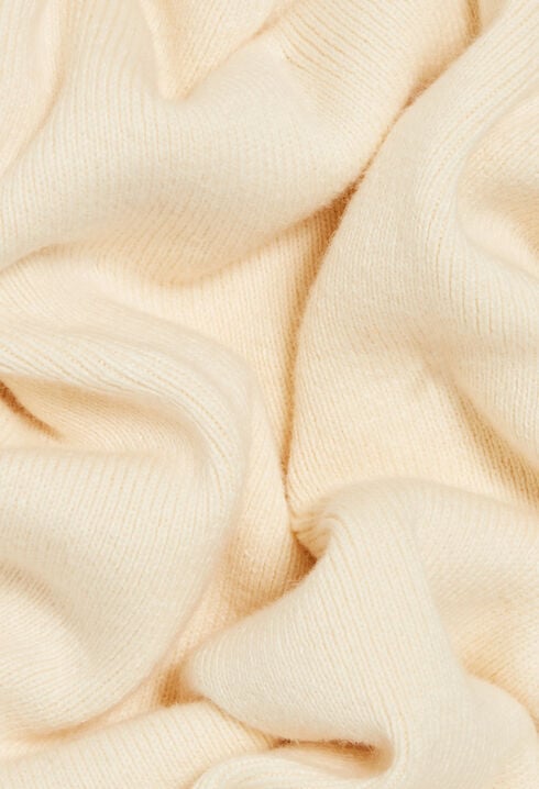 Asymmetric knitted dress