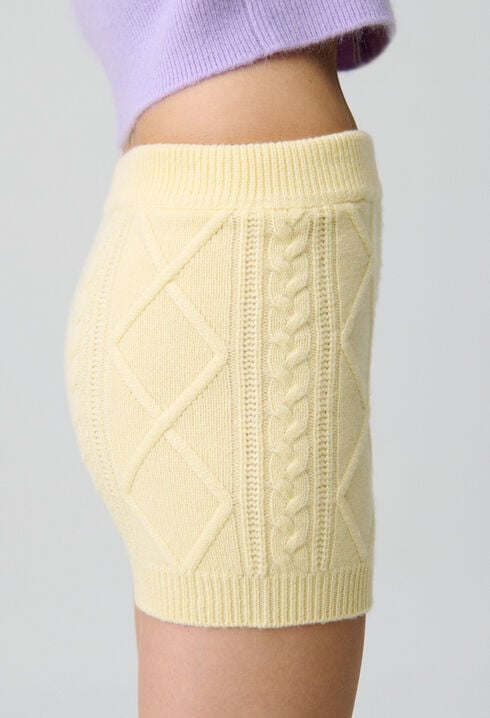 Short Knit Cardigan