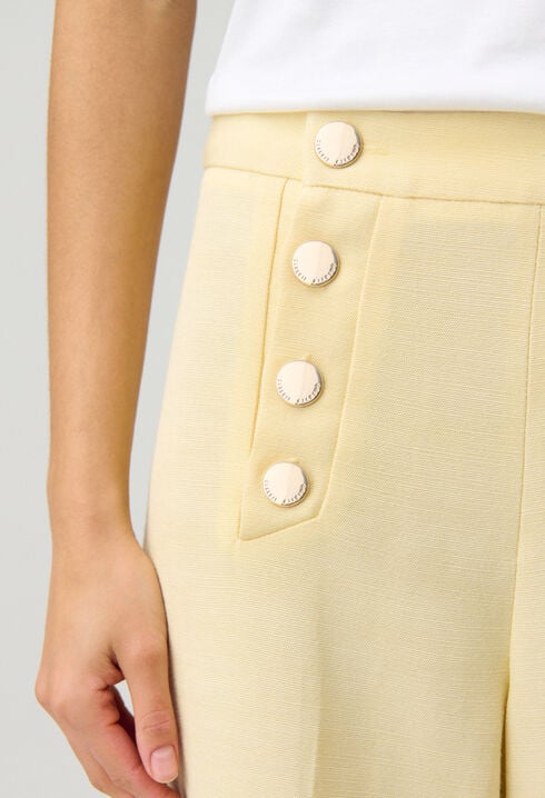 Straight-Leg Sailor Trousers