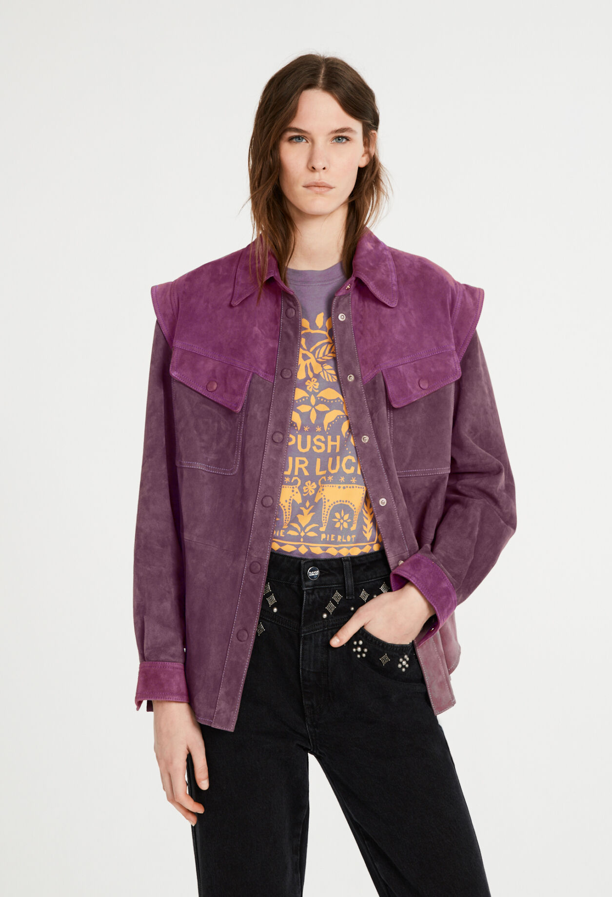 Suede jacket