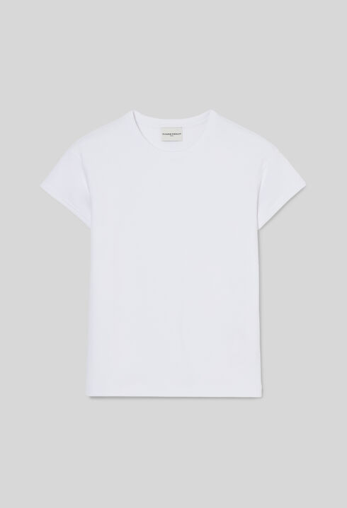 White short-sleeved T-shirt
