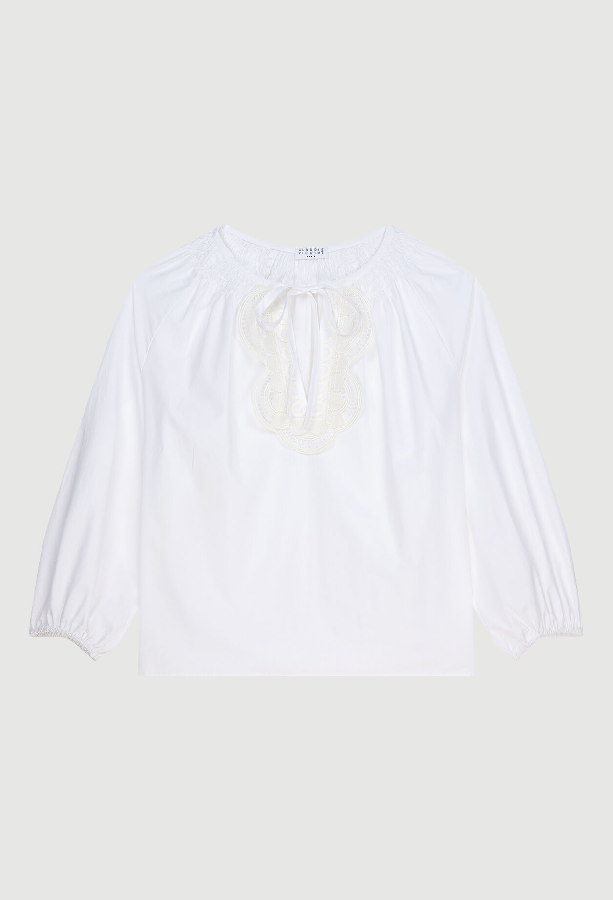 Flared blouse