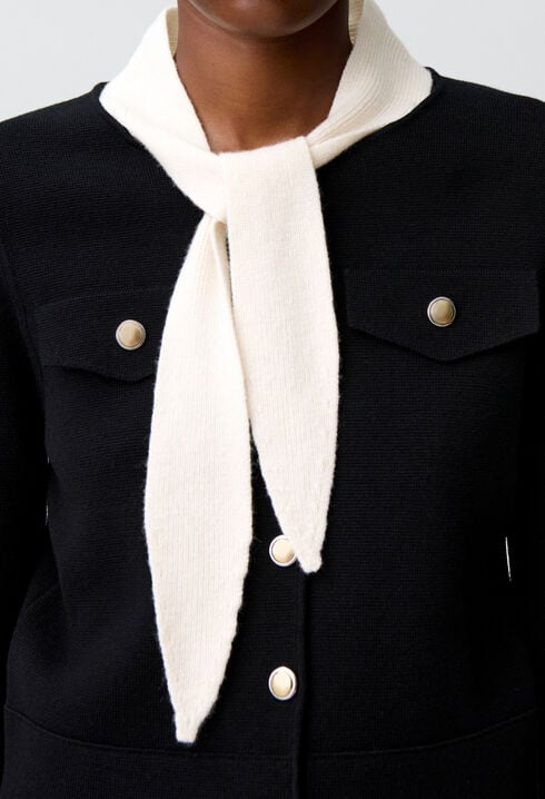 Chunky knit cardigan
