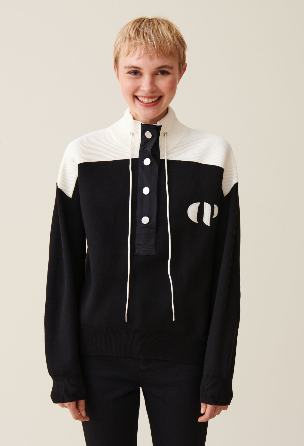 Minimum half zip sweatshirt