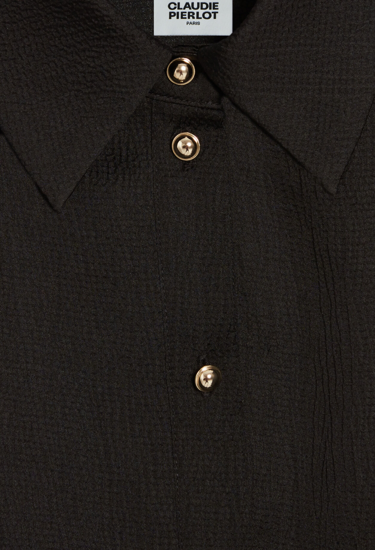 Fitted shirt dress
