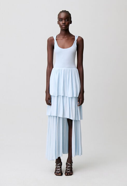 Long knitted dress