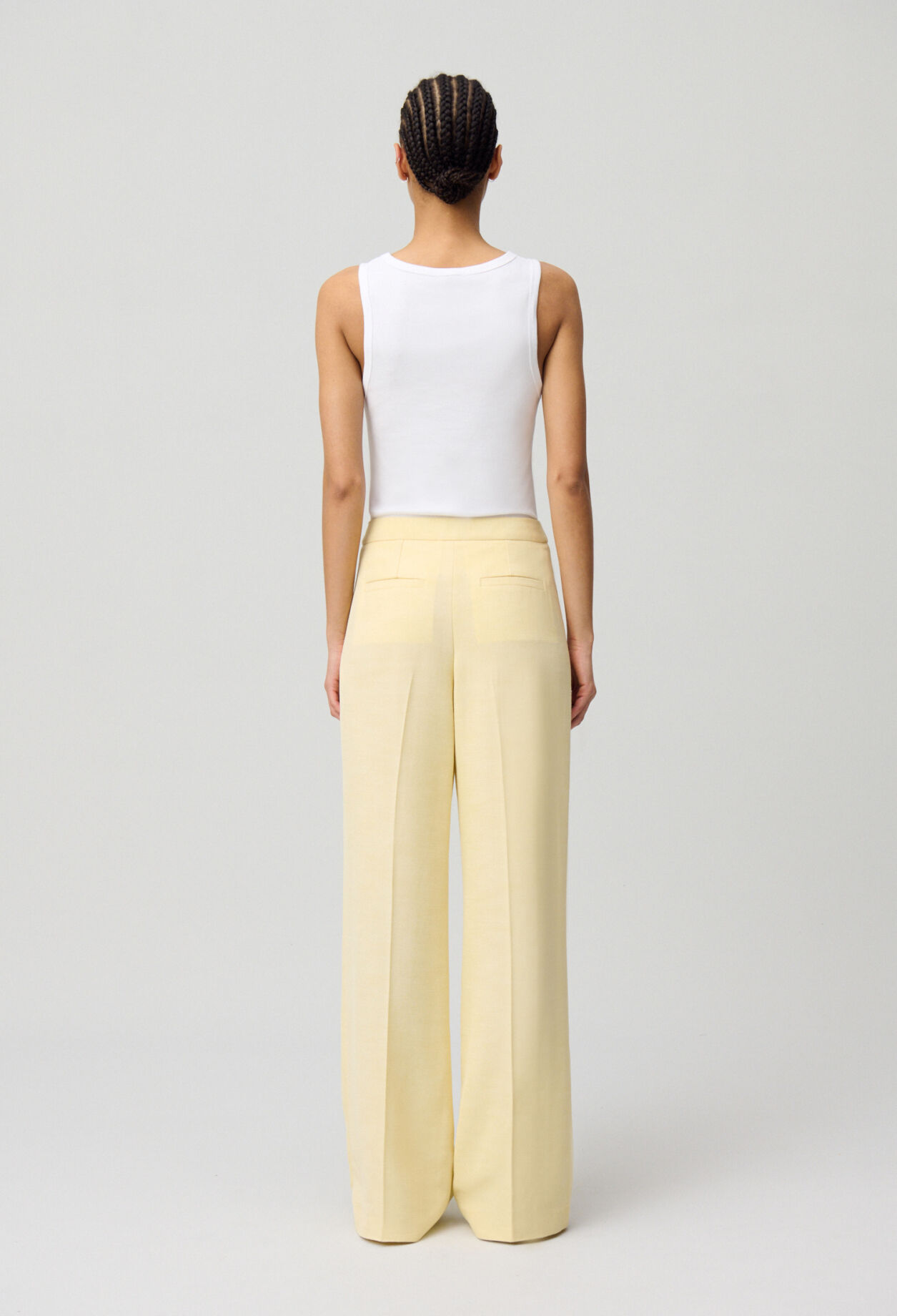 Straight-Leg Sailor Trousers