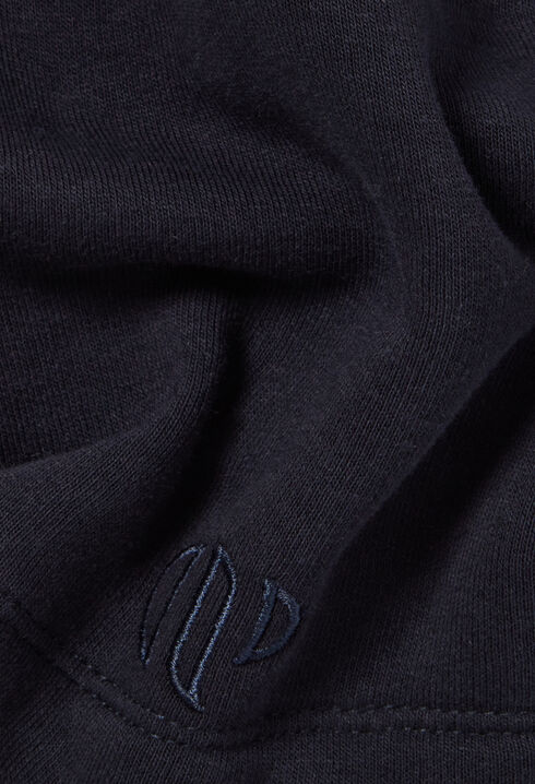Navy hooded sweatshirt