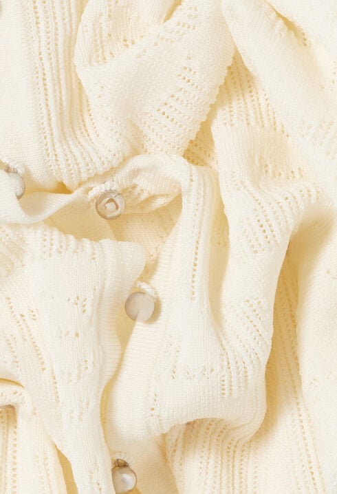 Floral Knit Cardigan