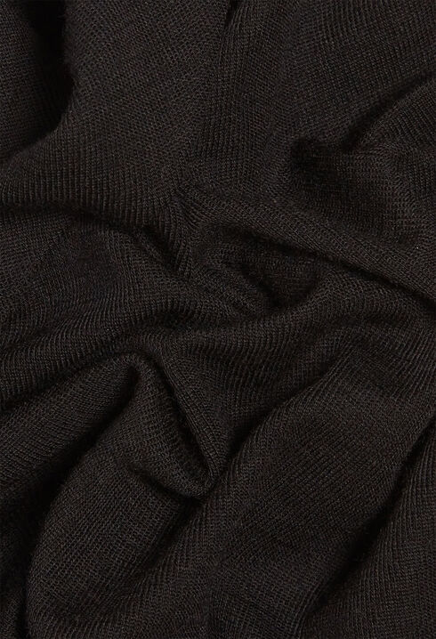 Top with crisscross collar