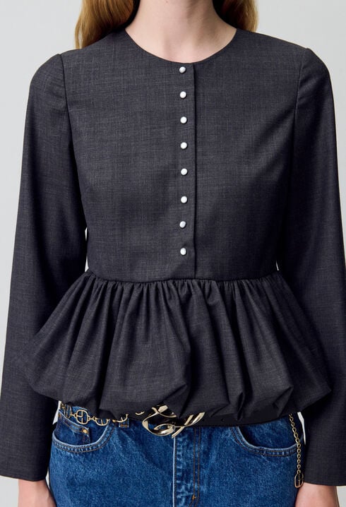 Peplum Top