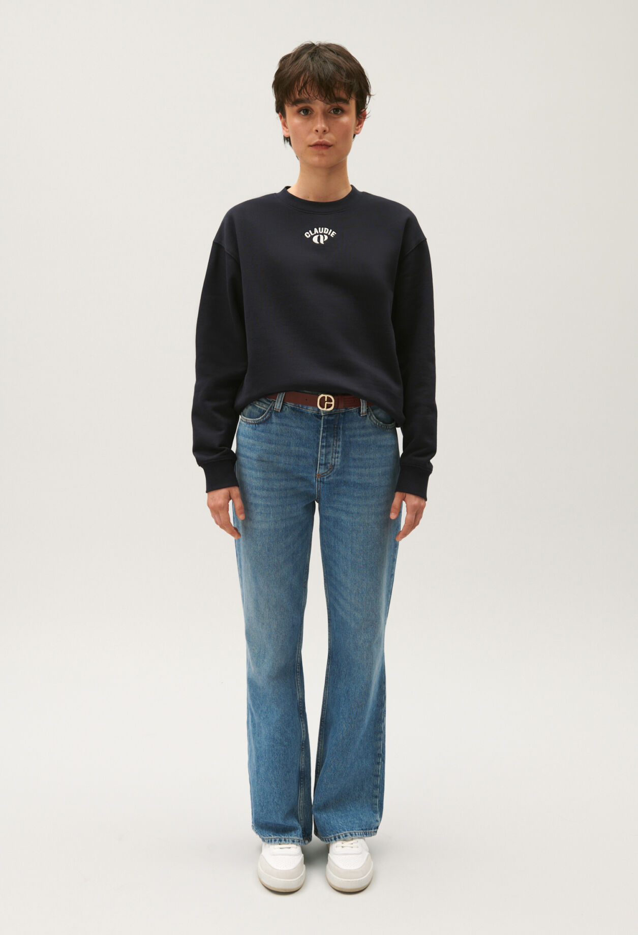 Navy blue sweatshirt for women Claudie Pierlot