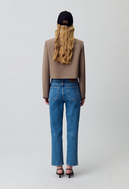 Toto Slim 7/8 jeans faded blue