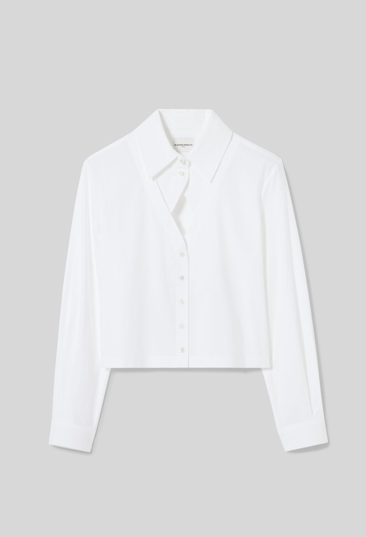 Cotton poplin shirt