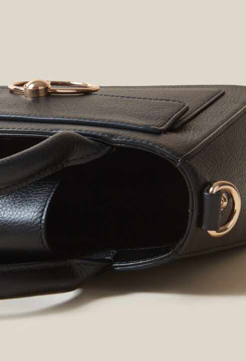 Anouck Grained Leather Bag