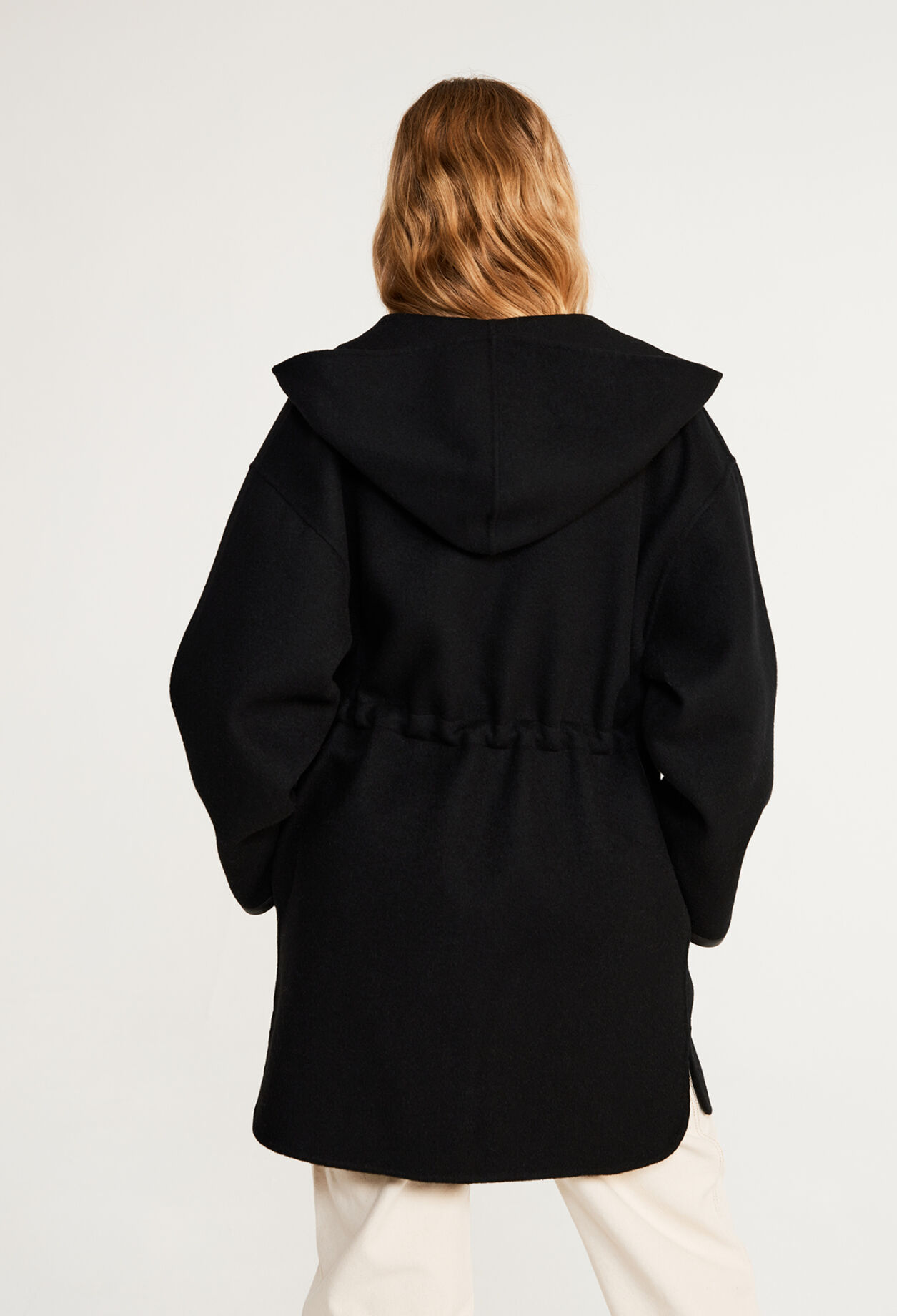 Hooded coat
