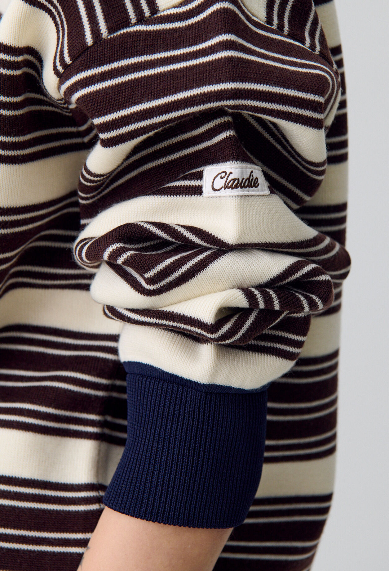 Striped Polo Jumper