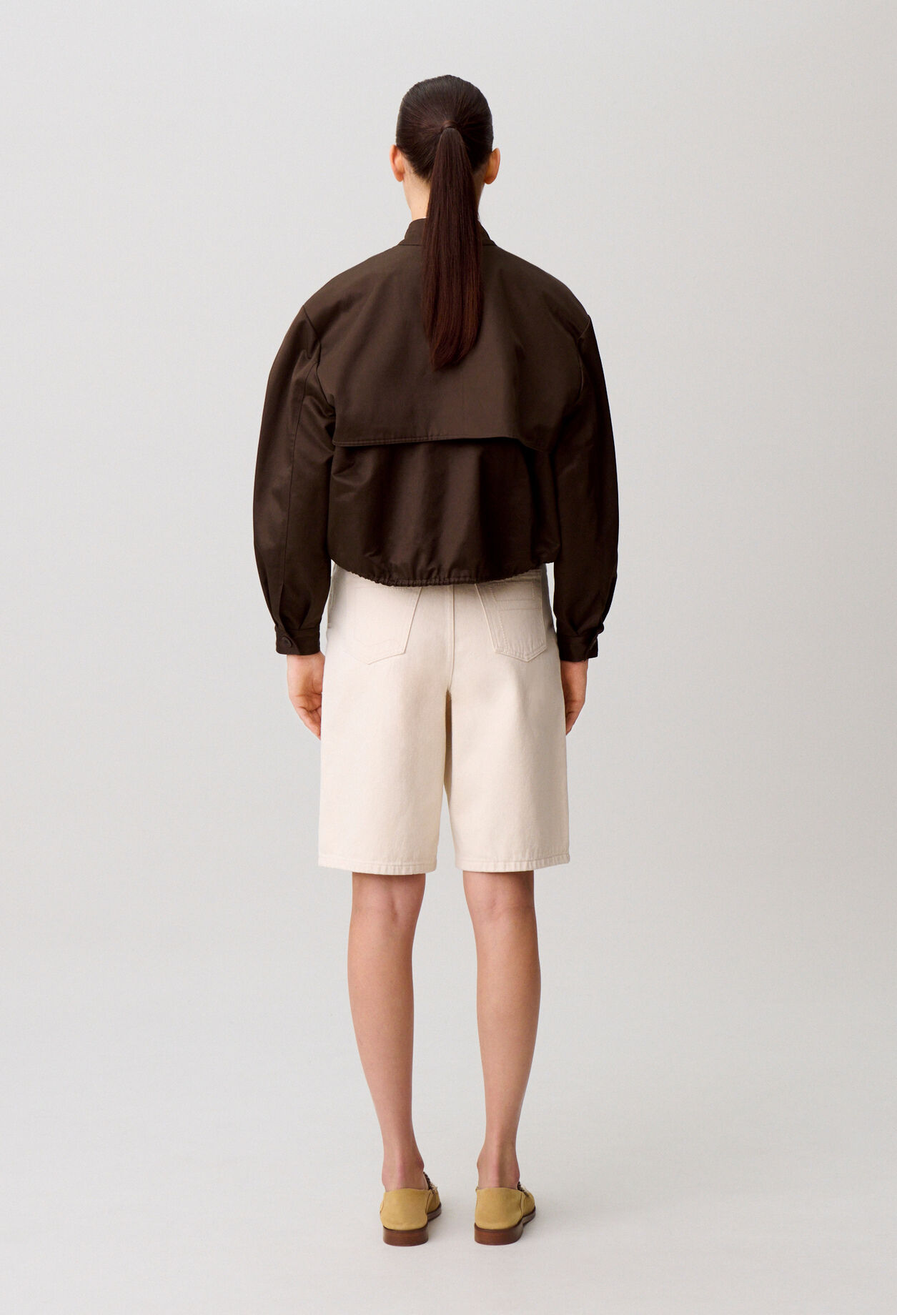 claudie pierlot ハウンドトゥースクロップドジャケット サイズ36