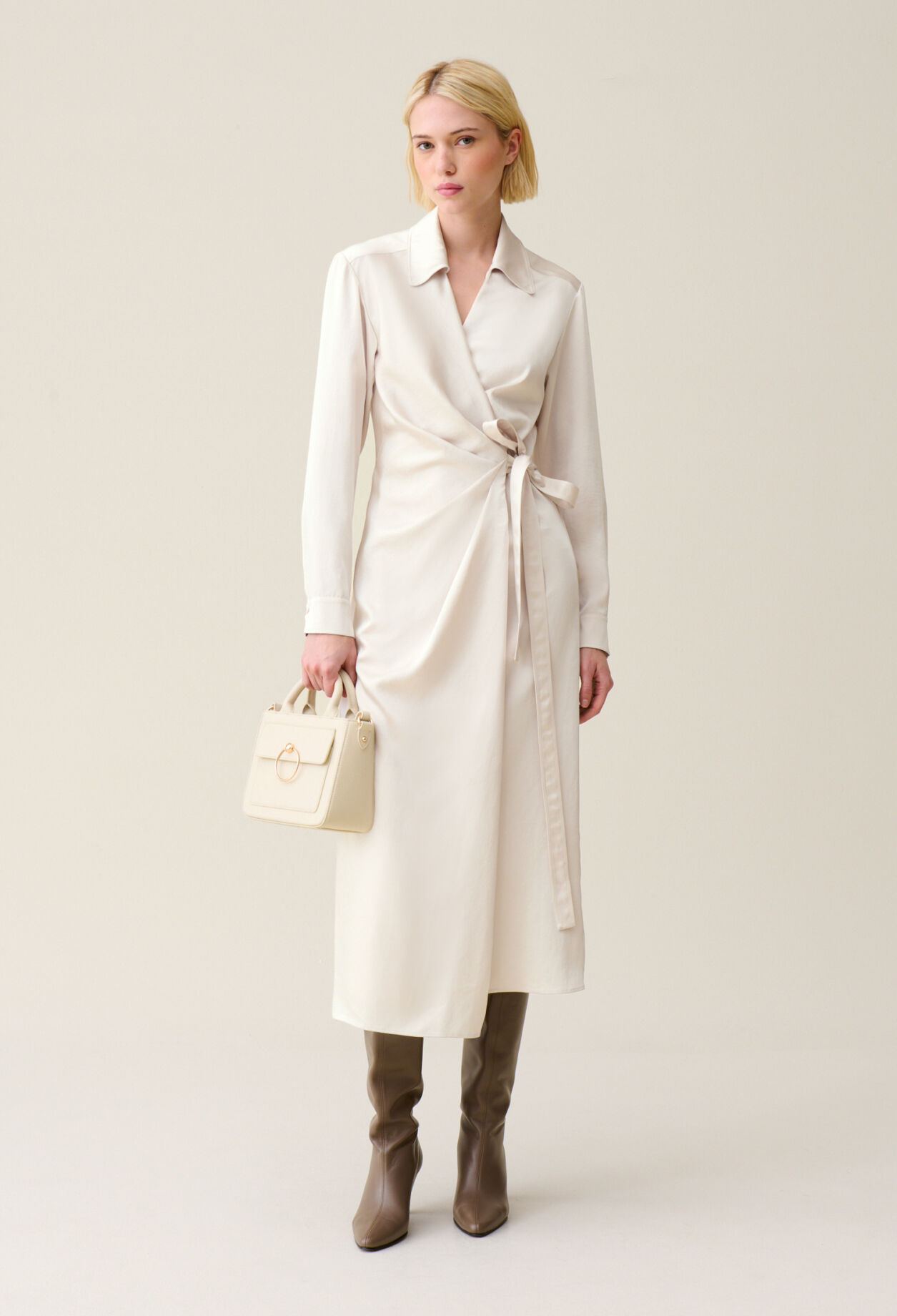Coat wrap dress 2025