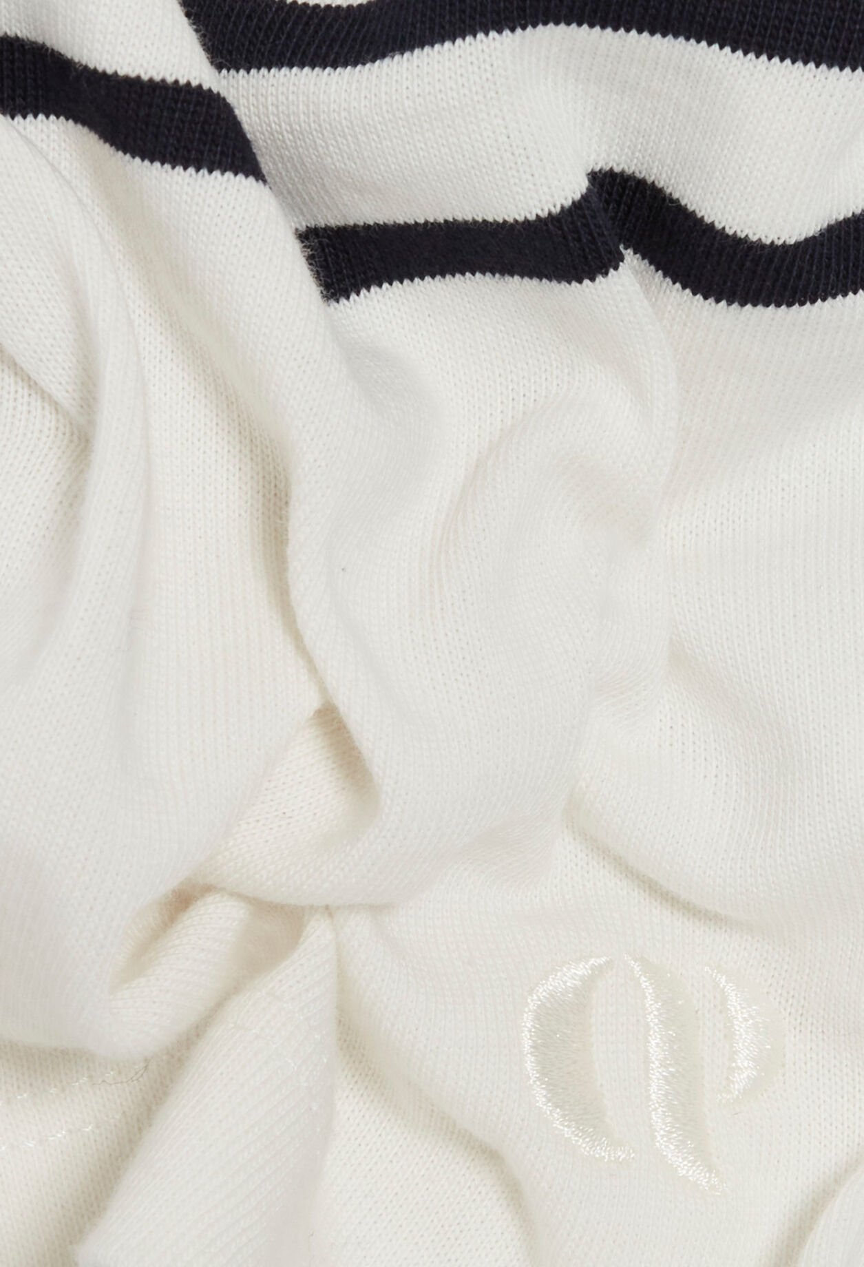 Ecru striped T-shirt